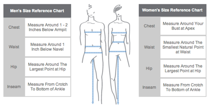 sizing chart